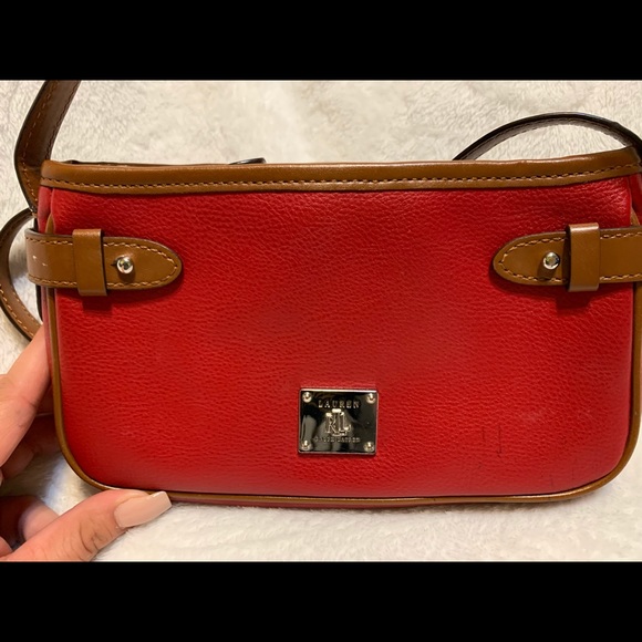 Red Ralph Lauren 8 in length 5 1/2 height 2 in base width - Picture 2 of 8